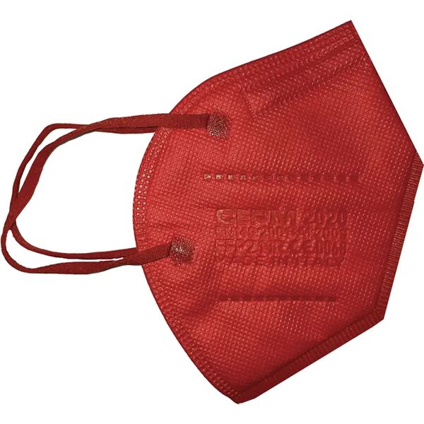 mascherina ffp2 nr comfymask - large - rossa (conf. 20 pz.)