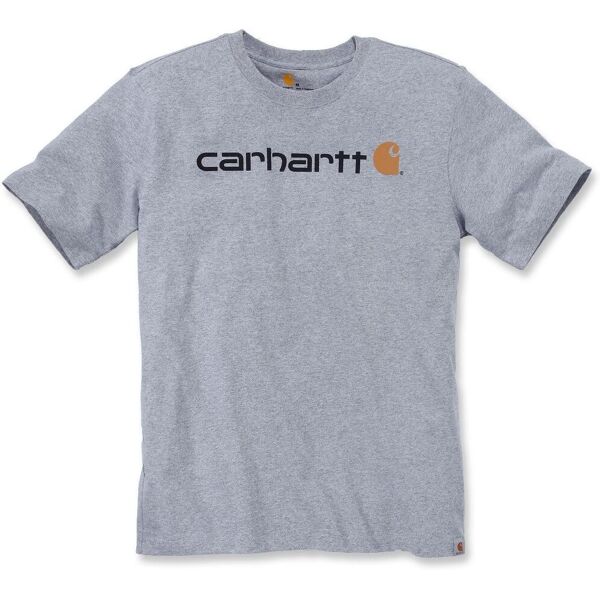 carhartt emea core logo workwear short sleeve maglietta grigio s