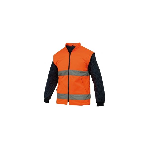 siggi workwear 100 corpetto bicolore alta visibilità classe 2 neutro o personalizzato