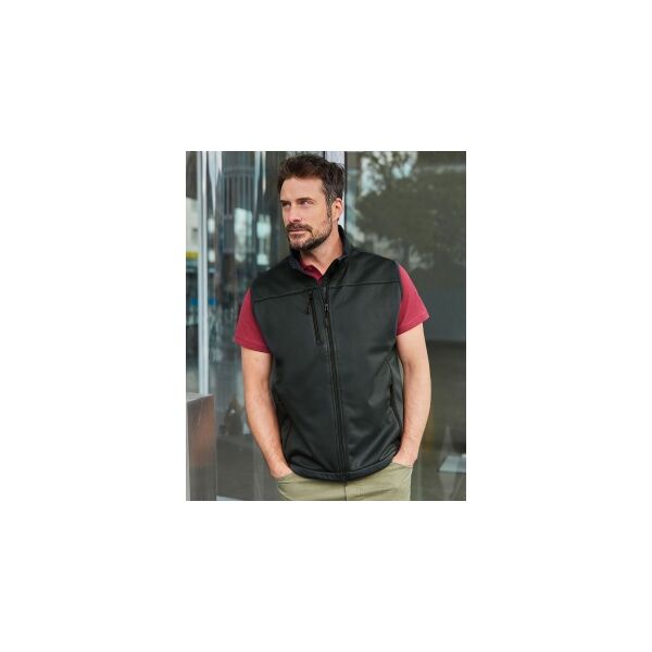 james & nicholson 100 gilet softshell da uomo neutro o personalizzato