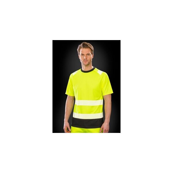 result safe-guard 100 t-shirt sicurezza recycled neutro o personalizzato