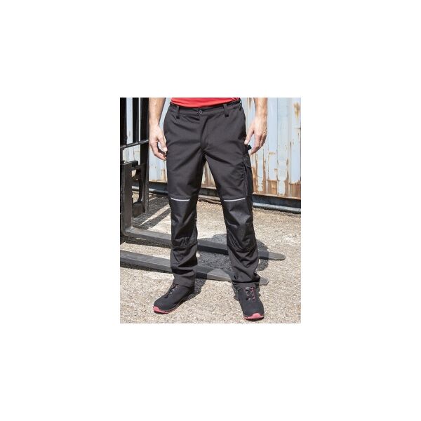 result work guard 100 pantaloni slim softshell work neutro o personalizzato