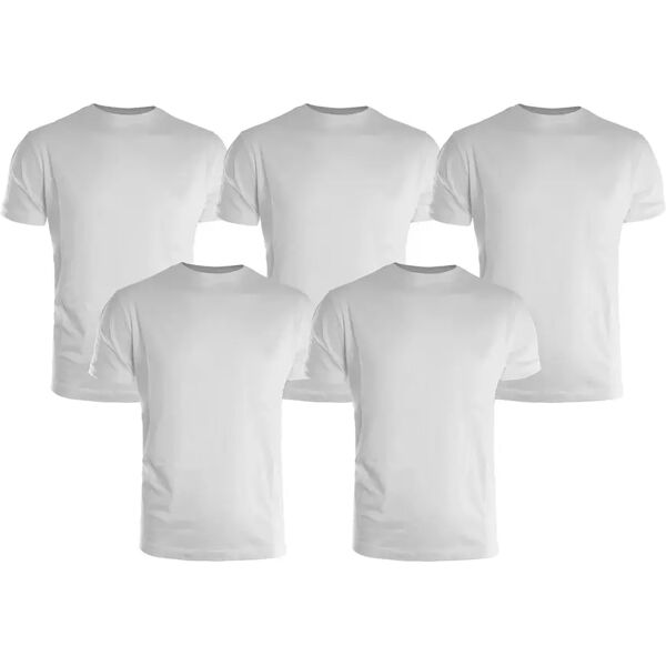 kapriol 5 t shirt manica corta  taglia l colore bianco