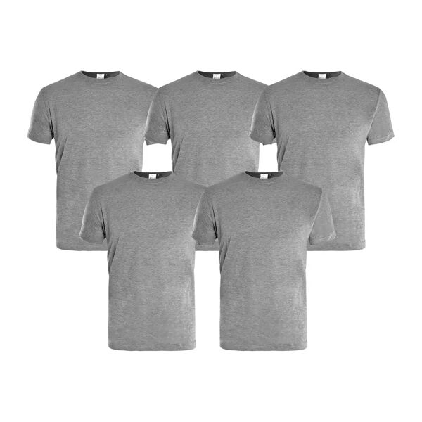 kapriol 5 t shirt manica corta  taglia xxl colore grigio