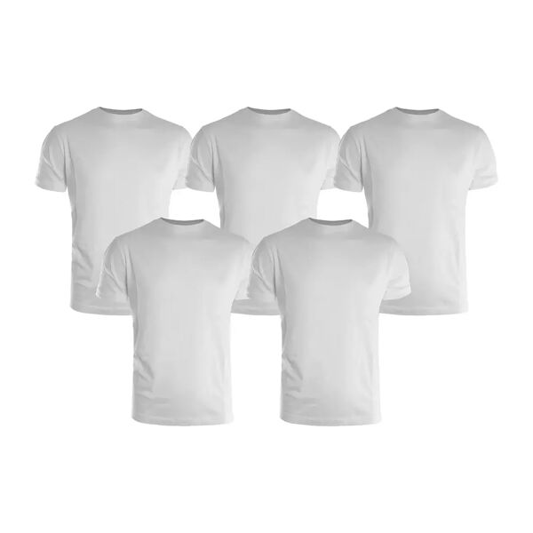 kapriol 5 t shirt manica corta  taglia xxl colore bianco