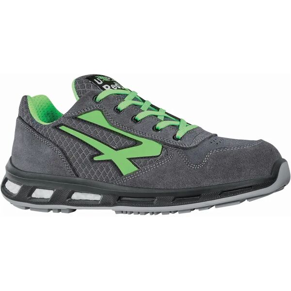 u-power scarpa antinfortunistica 43  point bassa classe s1p src esd grigia verde