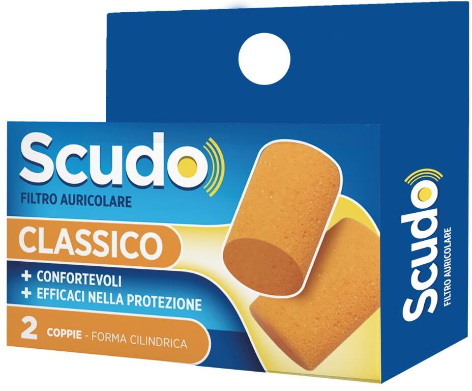 Pasquali Srl Earplug Scudo Classic 2 Coppie