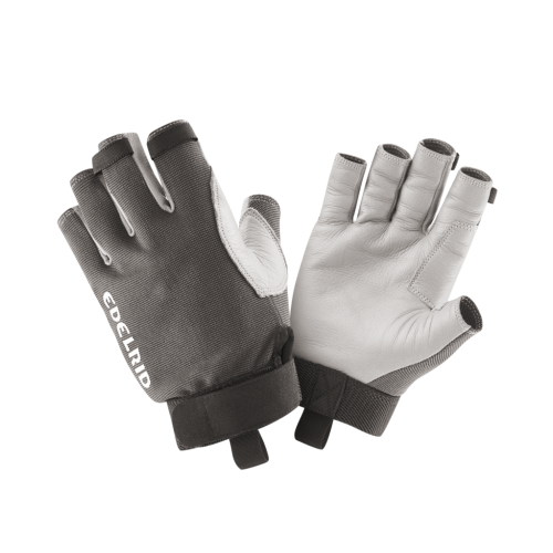 Edelrid Guanti work gloves open ii, guanti da sicura, ferrata l