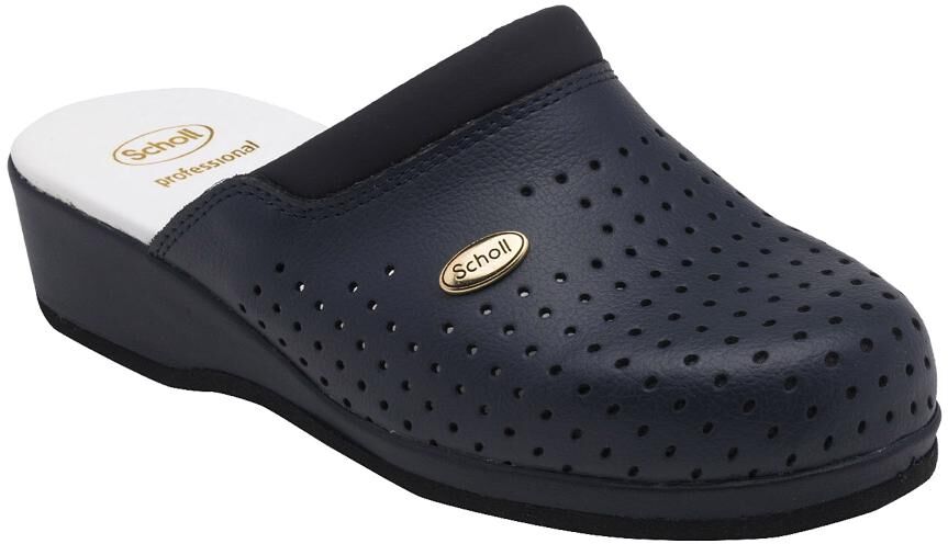 Scholl Clog Back Guard Blu 39