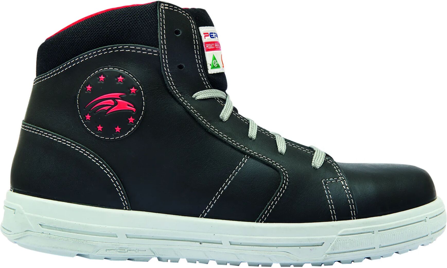 Scarpa Antinfortunistica 44 Perf Harlem Alta Classe S3 Src Nera