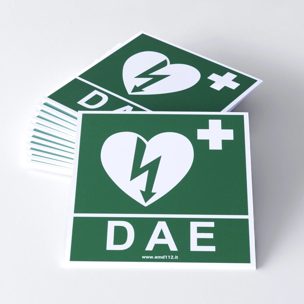 Cartelli in forex per segnalazione defibrillatori DAE &ndash; Varie dimensioni