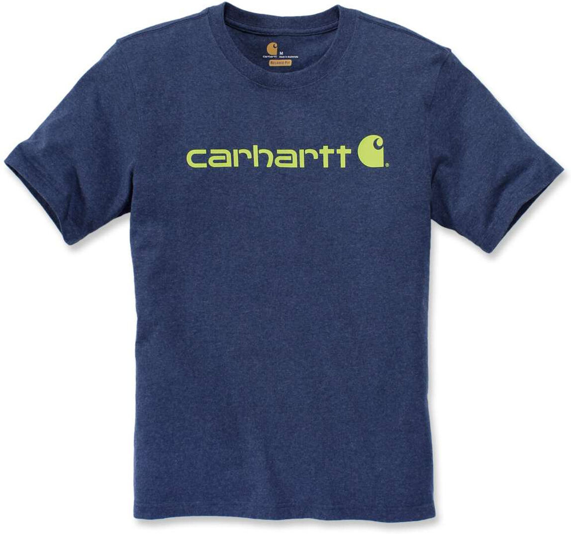 Carhartt EMEA Core Logo Workwear Short Sleeve Maglietta Blu S