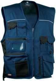 Cofra 100 Gilet da lavoro Expert neutro o personalizzato