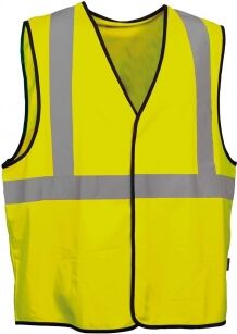 Cofra 100 Gilet da lavoro ad alta visibilità Beaming neutro o personalizzato