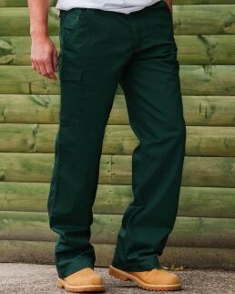 Russell 100 Pantalone da lavoro in twill neutro o personalizzato