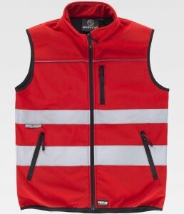 Workteam 100 Gilet Workshell con tessuto Ripstop neutro o personalizzato