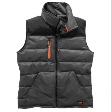 Scruffs Hardwear Gilet Da Lavoro Taglia M Imbottito Grigio Scruffs