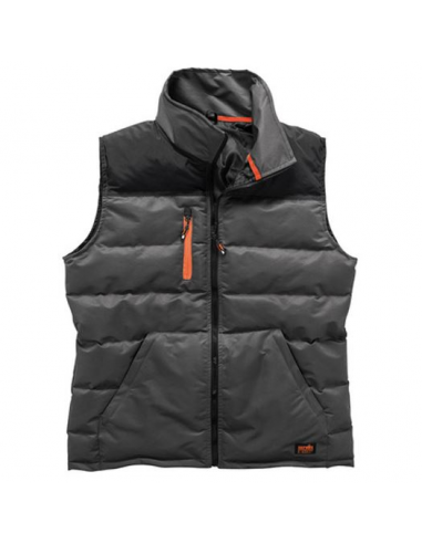 Scruffs Hardwear Gilet Da Lavoro Taglia L Imbottito Grigio Scruffs