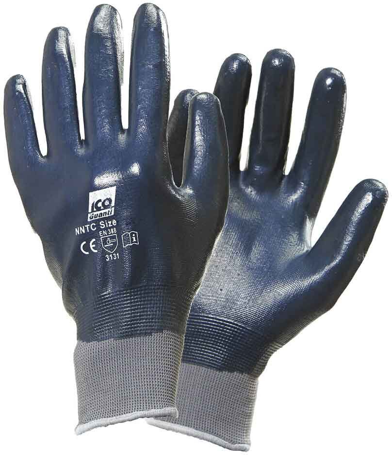 1 Paio Guanti Da Lavoro Riutilizzabili In Nylon Icoguanti Nylon Nt 4/4 Xxl 10