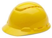 ratioform Casco di protezione 3M™ H700 a 4 punti, Pinlock, giallo, conforme a EN 397:2012