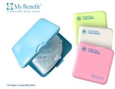 MyBenefit CUSTODIA MASCHERINA Anti Batterica Verde