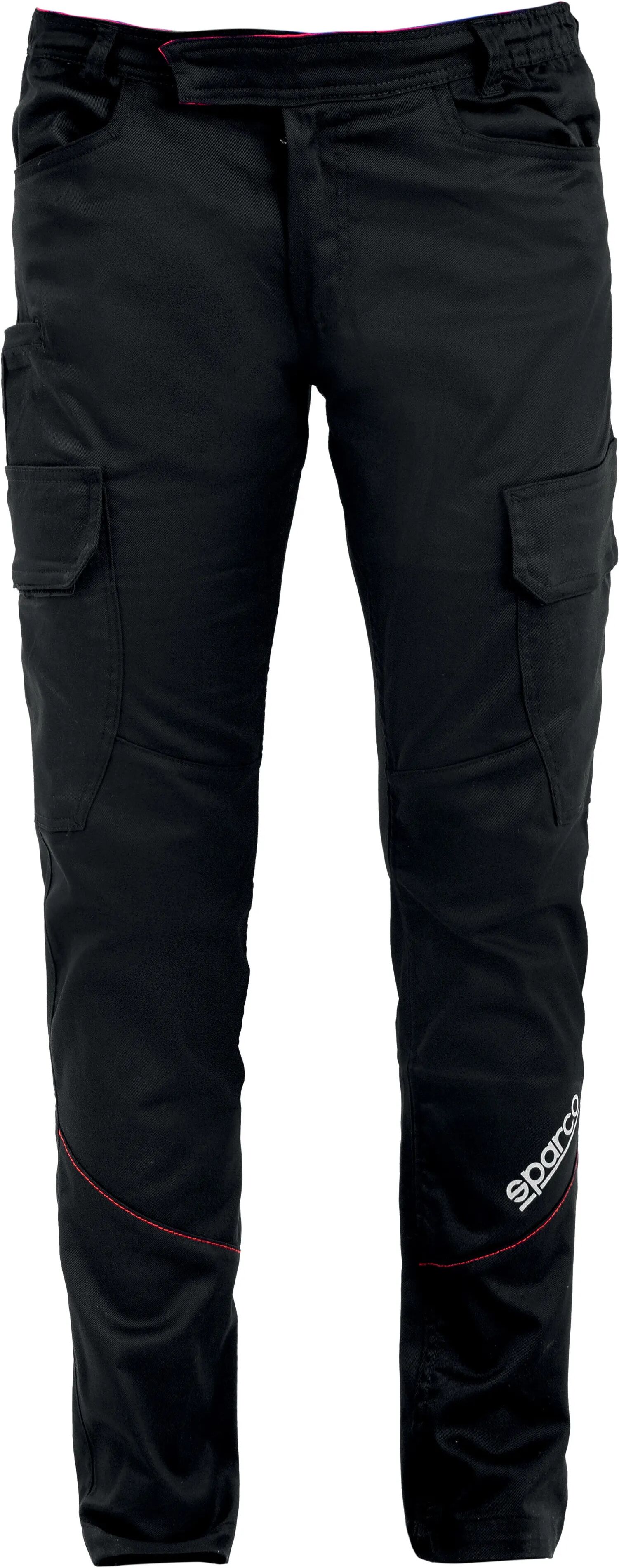 Sparco PANTALONE BOSTON  TAGLIA M COLORE NERO SLIM ELASTICIZZATO