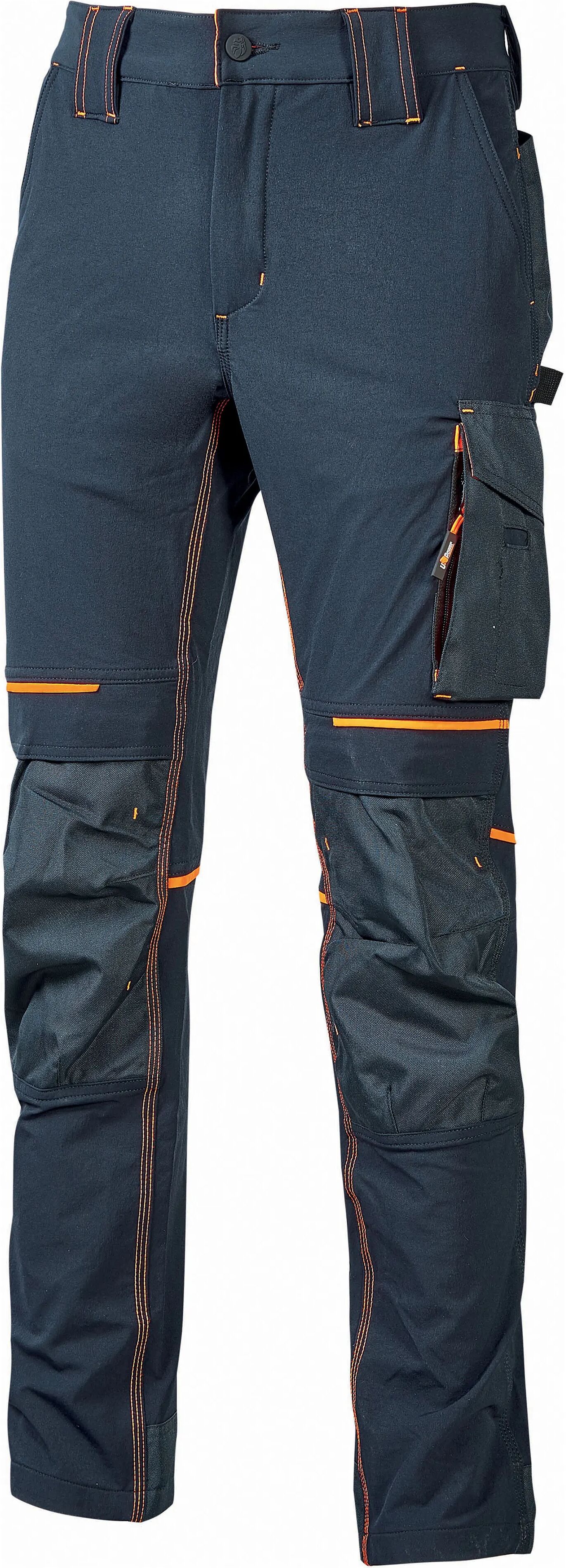 U-power PANTALONE ATOM  TAGLIA S COLORE BLU TESSUTO STRECH 260 g 90% Nylon 10% Spandex