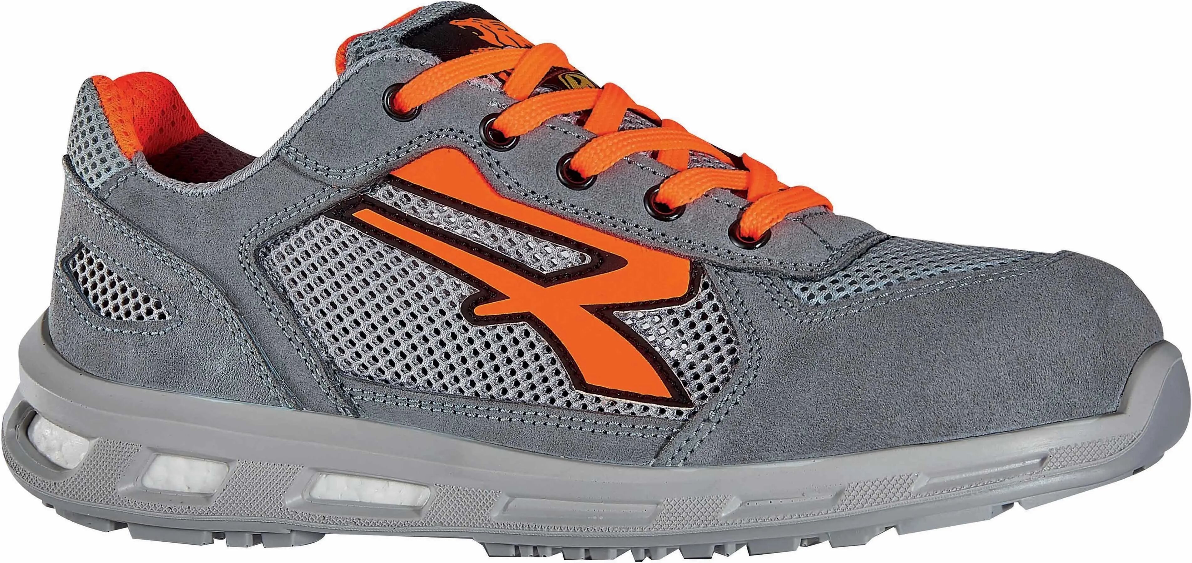 U-power SCARPA ANTINFORTUNISTICA 39  ULTRA BASSA CLASSE S1P SRC ESD GRIGIA ARANCIO