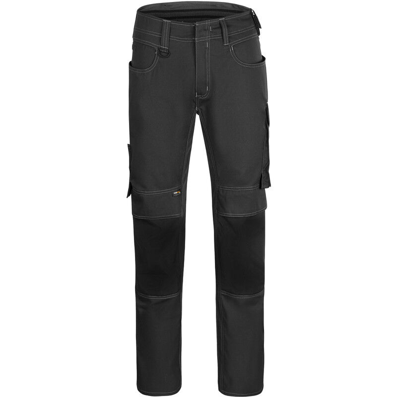 MASCOT® Mannheim broek met kniezakken 46R antraciet/ zwart*