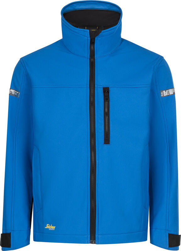 Snickers Workwear Snickers softshell jack 1200 L kobalt blauw