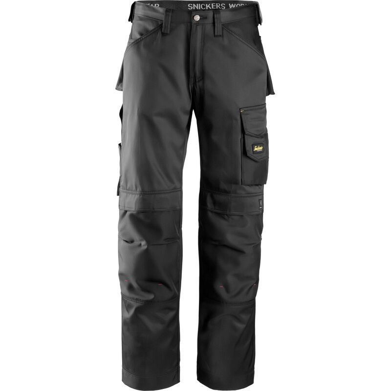 Snickers Workwear Snickers DuraTwill werkbroek met kniezakken Loose fit 3312 54 zwart