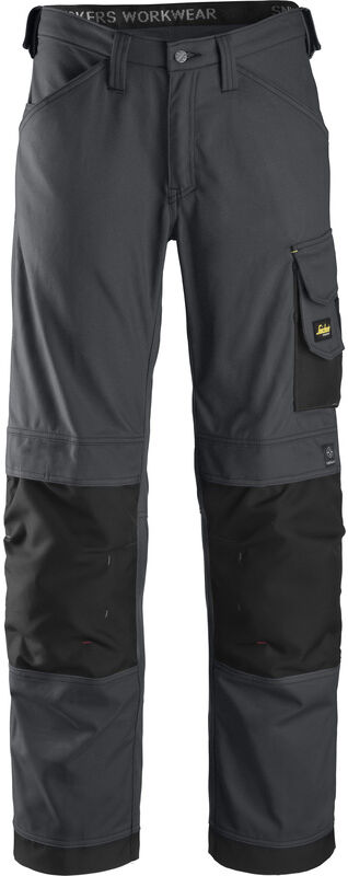 Snickers Workwear Snickers Canvas+™ werkbroek met holsterzakken Loose fit 3314 48 grijs