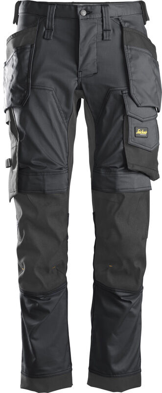 Snickers Workwear Snickers AllroundWork stretch werkbroek met holsterzakken Slim fit 6241 52 grijs