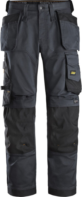 Snickers Workwear Snickers AllroundWork stretch werkbroek met Holsterzakken Loose fit 6251 50 grijs