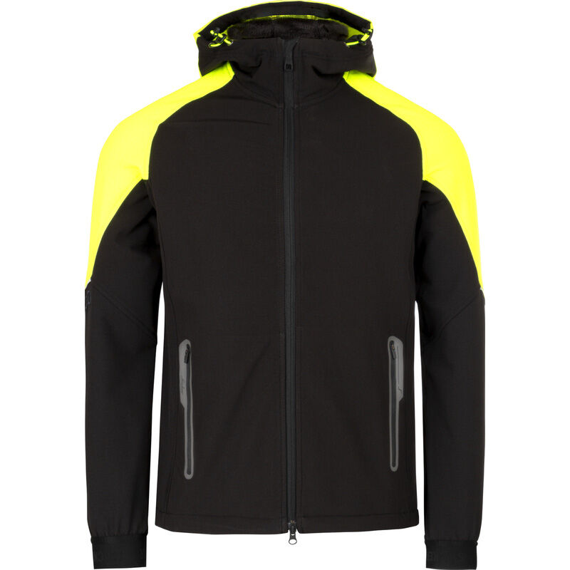 Snickers Workwear Snickers FlexiWork hoodie met rits 8025 L neon geel