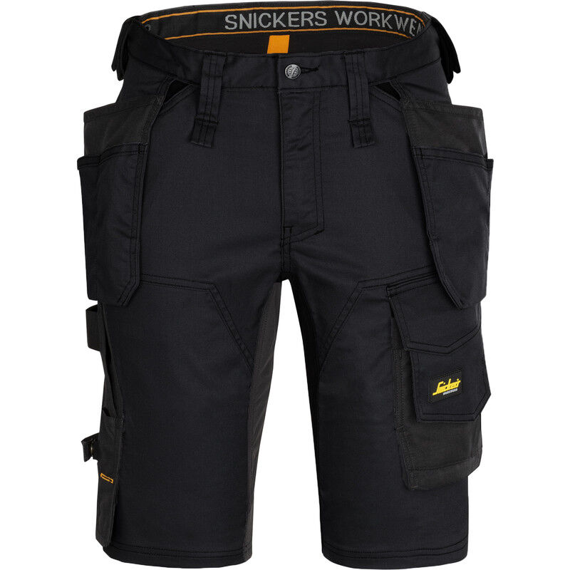 Snickers Workwear Snickers AllroundWork stretch werkshort met Holsterzakken slim fit 6141 56 zwart