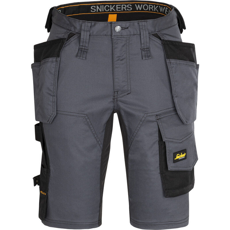 Snickers Workwear Snickers AllroundWork stretch werkshort met Holsterzakken slim fit 6141 52 grijs