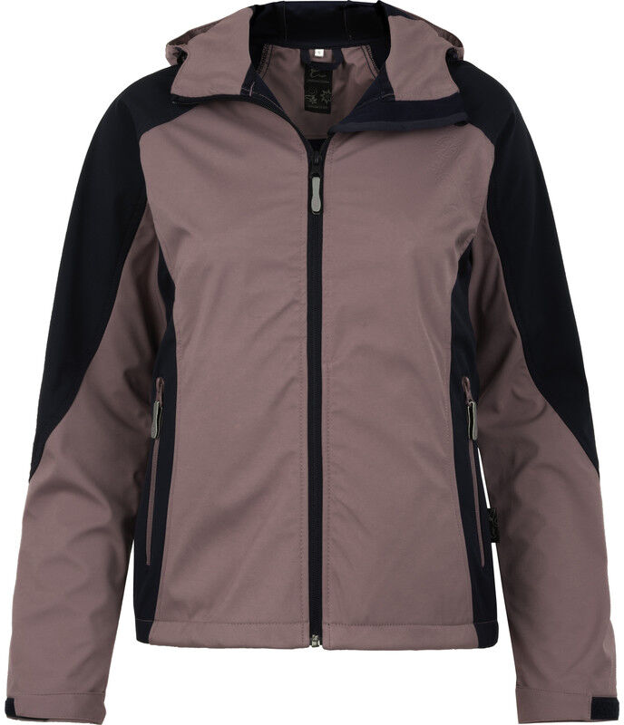 Cerva dames softshell jas Yowie L donkerblauw/paars