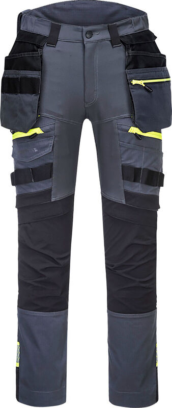 Portwest DX4 stretch werkbroek met afneembare holsterzakken 46 grijs*