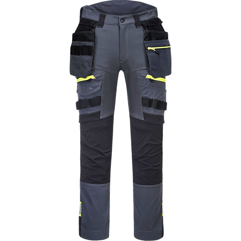 Portwest DX4 stretch werkbroek met afneembare holsterzakken 48 grijs*