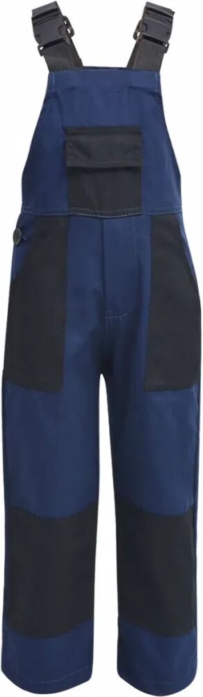 vidaXL Kinderoverall maat 134/140 blauw