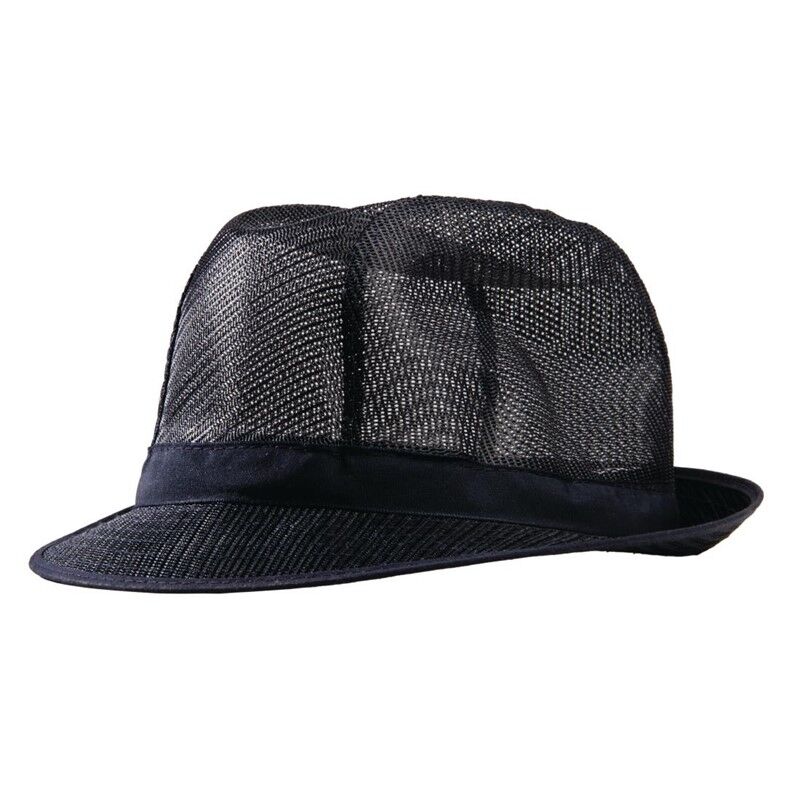 HVS-Select Trilby hoed met haarnetje blauw M, 57cm