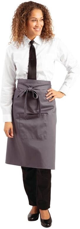 Whites Chefs Clothing Whites standaard sloof grijs, 70(l) x 100(b)cm