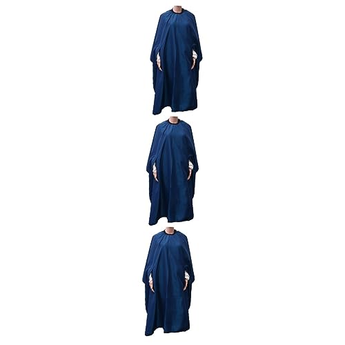 minkissy Kappersjurk 3 Pcs Overalls Voor Mannen Werk Jassen Voor Mannen Heren Overalls Werkkleding Voor Mannen Toga Gewaad Voor Mannen Schorten Voor Mannen Kapper Cape Voor Mannen Mantel