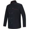 MISEMIYA Chef Chef Jassen Uniformen Keukens Uniformen Koks Chef Uniformen Ref.842B XL, Zwart