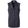 Pionier 9764-36 dames vest "Business Fashion" lang maat 36 in marineblauw