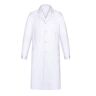 Yulang Laboratoriumjas, wit, voor heren en dames, chemische jas, wit, lange mouwen, laboratoriumjas, werkkleding voor volwassenen wit M