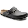 Birkenstock Boston Zwart Superloopzool Natuurleer