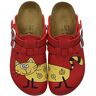 Birkenstock Clog Kay Superlauf, Birko-Flor, Cat Red, smal, maat 39 582516-39 (damesslippers, sandaal, slippers, slippers, slippers, instappers, instappers, instappers, instappers)