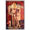 Blechschilder Bedtime Pin Up Pinup Hot Sexy Girl Lady Retro reclame reclamebord decoratie metalen bord vintage bord cadeau voor verjaardag of Kerstmis C0304 20x30 cm